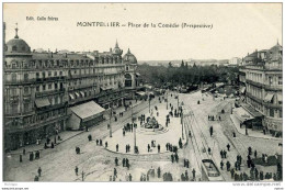 MONTPELLIER  PLACE DE LA COMEDIE  PERSPECTIVE  TB ETAT - Montpellier