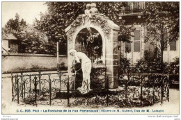 PAU LA FONTAINE DE LA RUE PORTENEUVE  TB ETAT - Pau