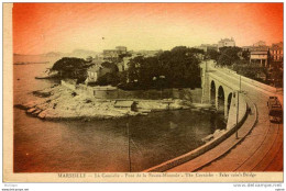 13 MARSEILLE  LA CORNICHE  PONT DE FAUSSE MONNAIE   TB ETAT - Endoume, Roucas, Corniche, Beaches