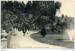 35 RENNES JARDIN DES PLANTES LE JET D'EAU ET LA CASCADE  ANIMATION  TB ETAT - Rennes