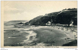 22 ETABLES LES GODELINS  VUE GENERALE DE LA PLAGE  TB ETAT - Etables-sur-Mer