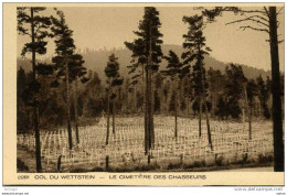 68 COL DU WETTSEIN  CIMETIERE DES CHASSEURS TB ETAT - Orbey