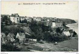 22  SAINT CAST  UN GROUPE DE VILLAS DANS L'ILE   TB ETAT - Saint-Cast-le-Guildo