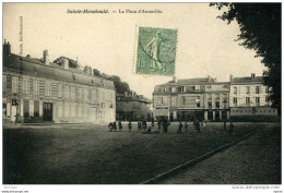 51 SAINTE MENEHOULD PLACE D'AUSTERLITZ   TB ETAT - Sainte-Menehould