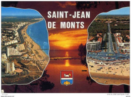 CPM 85  ST JEAN DE MONTS DEUX VUES  TB ETAT - Saint Jean De Monts