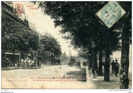 75 PARIS 3 Em  TOUT PARIS BD DU TEMPLE   PERSPECTIVE DE LA PLACE DE LA REPUBLIQUE     PARFAIT ETAT - Arrondissement: 03