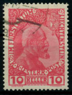 LIECHTENSTEIN 1912 Nr 2y Gestempelt X6F6F2E - Usati