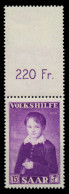 SAARLAND 1954 Nr 356L Postfrisch ORA X79DF42 - Ungebraucht