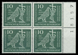 BRD 1960 Nr 330 Postfrisch VIERERBLOCK SRA X7E86AE - Unused Stamps