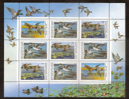 RUSSIA USSR 1990●Ducks●Mi 6099-6101KB MNH - Blocchi & Fogli