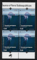 AZORES /AÇORES - EUROPA-CEPT 2024 -"UNDERWATER FLORA And FAUNA".-BLOQUE De 4 V.- N - 2024