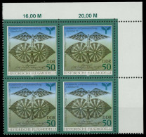 DDR 1990 Nr 3313 Postfrisch VIERERBLOCK ECKE-ORE X034F2E - Unused Stamps