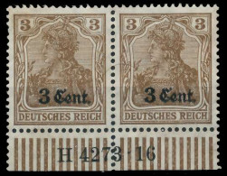 BES. 1WK ETAPPE WEST Nr 1 HAN A H4273.16 Ungebraucht WAAG X462E22 - Besetzungen 1914-18