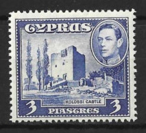 CYPRUS......KING GEORGE  VI...(1936-52.)....3pia.....SG156a........MH...... - Cyprus (...-1960)