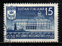 FINLANDIA - 1950 - MUNICIPIO E DUOMO DI HELSINKI - USATO - Usati