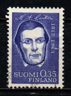 FINLANDIA - 1963 - MATIAS A. CASTREN (1813-1852) - ESPLORATORE - USATO - Usados