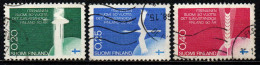 FINLANDIA - 1967 - CINQUANTENARIO DELL'INDIPENDENZA FINLANDESE - USATI - Usados