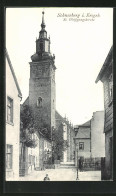 AK Schneeberg I. Erzgeb., St. Wolfgangskirche  - Schneeberg