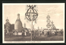 AK 9. Deutsches Sängerbundesfest Hannover 1924, Festplatz  - Otros & Sin Clasificación