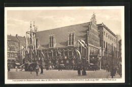 AK Sängerfest Hannover, 9. Deutsches Sängerbundesfest 1924, Altes Rathaus  - Otros & Sin Clasificación