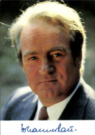 CPA Johannes Rau, Vorsitzender Der SPD, Bundespräsident Der BRD 1999-2004, Autogramm - Figuren