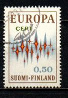 FINLANDIA - 1972 - EUROPA UNITA - USATO - Usados