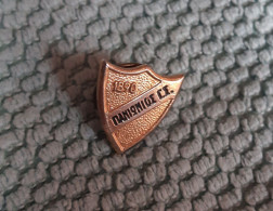 Vintage Badges FC Panionios Est. 1890 Sign-Athína (Athens)-Greece-ΠΑΝΙΩΝΙΟΣ Γ.Σ. RARE Lapel Pin-Gold Tone-1.5cm - Voetbal