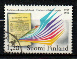 FINLANDIA - 1982 - CENTENARIO DEL PERIODICO "OM KOUSTEN" - USATO - Used Stamps