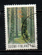 FINLANDIA - 1982 - PARCHI NAZIONALI: FORESTA DI MUTTIHARJU - USATO - Used Stamps