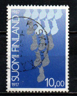 FINLANDIA - 1987 - 70° ANNIVERSARIO DELL'INDIPENDENZA - USATO - Used Stamps