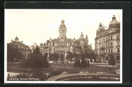 AK Leipzig, Am Brunnen Vor Dem Neuen Rathaus  - Leipzig