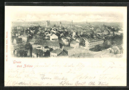 AK Zittau, Totaler Blick Auf Die Stadt  - Zittau