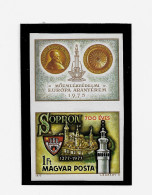 HUNGARY 1977 The 700th Anniversary Of Sopron - IMPERF. MINISHEET MNH - (NP#140-P66) - Nuevos
