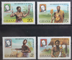 Ghana 813 A-816 A Postfrisch #TE394 - Ghana (1957-...)