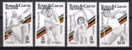 Turks And Caicos Islands 1991 Mi 964-967 MNH  (ZS2 TKI964-967) - Atletismo