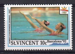 Grenadines Of St. Vincent 1992 Mi 1961 MNH  (LZS2 SVN1961) - Nuoto