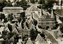 73875756 Luebeck Holstentor Und Salzspeicher Blick Vom Petriturm Luebeck - Lübeck