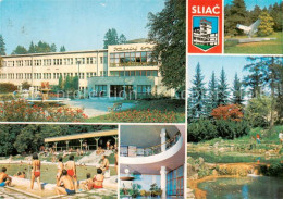 73841202 Sliac Szliacs Slovakia Kupelny Dom Pamaetnik Letcom Ktori Padli Pocas S - Eslovaquia