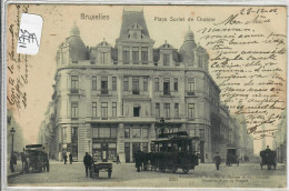 BRUXELLES- PLACE SURLET DE CHOKIER- TRANSPORT HIPPOMOBILE - Transporte Público