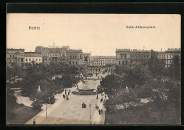 AK Berlin, Belle-Allianceplatz Aus Der Vogelschau  - Kreuzberg