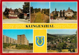 72627727 Klingenthal Vogtland Aschbergschaenke Mit Schanze Rathaus Neubaugebiet  - Klingenthal