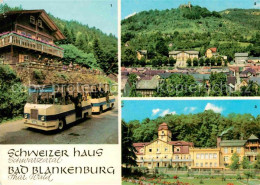 72626490 Bad Blankenburg Schwarza Express Schweizerhaus Restaurant Burgruine Gre - Bad Blankenburg