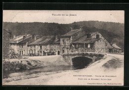 CPA Hautes-Riviéres, Route De Montherme, Pont Sur Le Ruisseau Saint-Jean  - Montherme