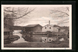 CPA Castelnau, L'Usine De Papeterie  - Other & Unclassified