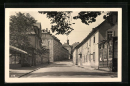 AK Ebersdorf /Thür., Strassenpartie Bei Der HO Industriewaren  - Ebersdorf