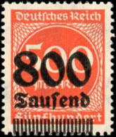 Deutsches Reich, 1923, VIII, Postfrisch - Altri & Non Classificati