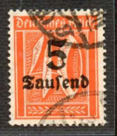 Deutsches Reich, 1923, 277 IV, Gestempelt - Altri & Non Classificati