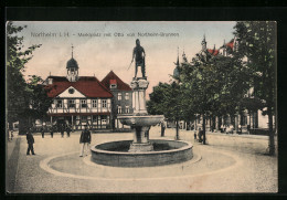 AK Northeim I. H., Marktplatz Mit Otto Von Northeim-Brunnen  - Northeim