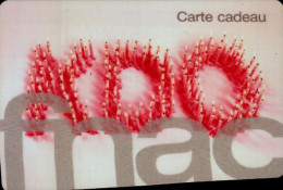 CARTE CADEAU  ...KDO...FNAC - Gift And Loyalty Cards