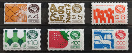 MEXICO EXPORTA Series PAPER TYPE 6 Scarce Stamps Collection, Mint NH, Very High Retail Value - Mexico